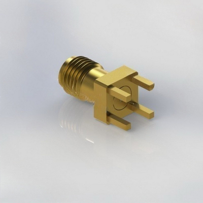 Antenna Amphenol 1521-60210 RF Coaxial Female Connector 40GHz SMA PCB Panel Mount