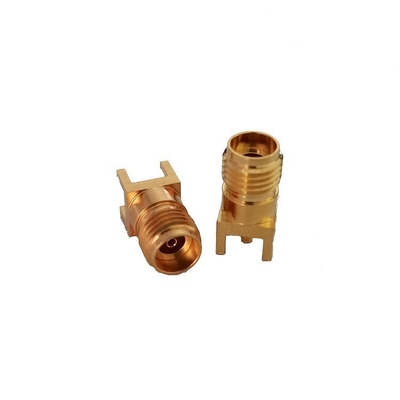 Antenna Amphenol 1521-60210 RF Coaxial Female Connector 40GHz SMA PCB Panel Mount