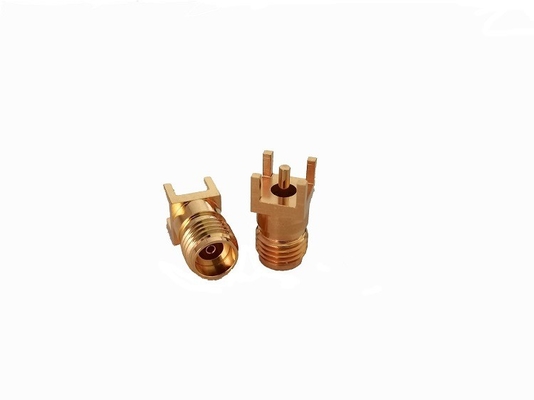 Antenna Amphenol 1521-60210 RF Coaxial Female Connector 40GHz SMA PCB Panel Mount